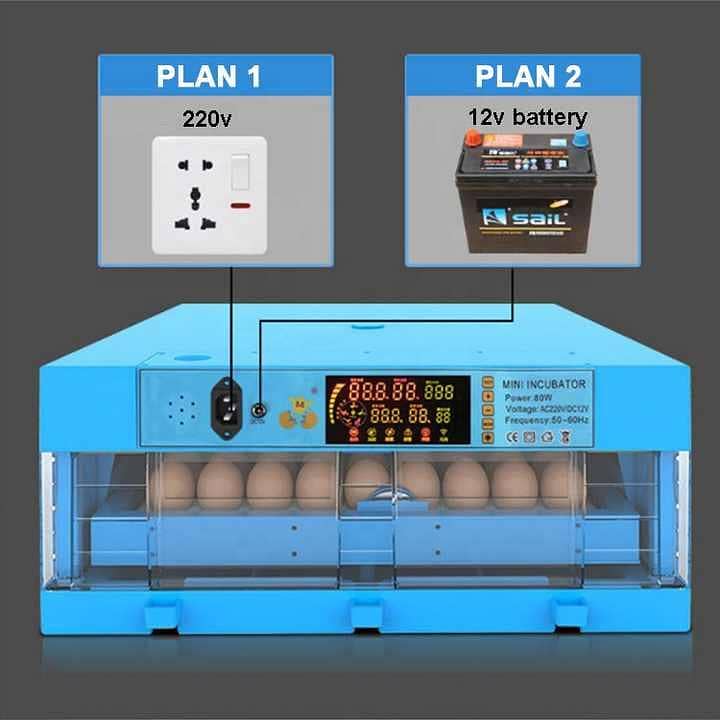 Automatic Egg Incubator | Egg Hatching Machine | Incubator | Brooder 1