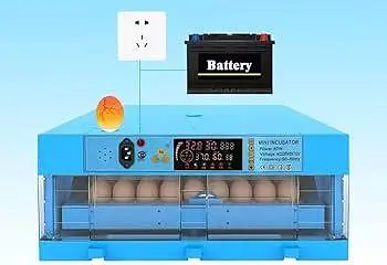 64 Eggs incubator | Hatching machine | automictic incubator | Brooder — photo 6