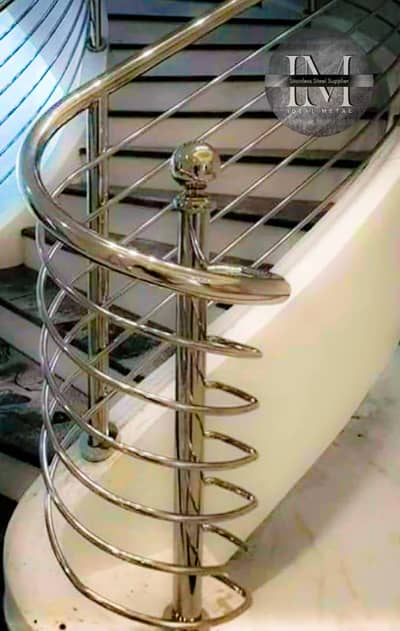 Steel Railing & Grills| Stairs,terrace,fence| Glass,Stainless,Cnc,Pvc