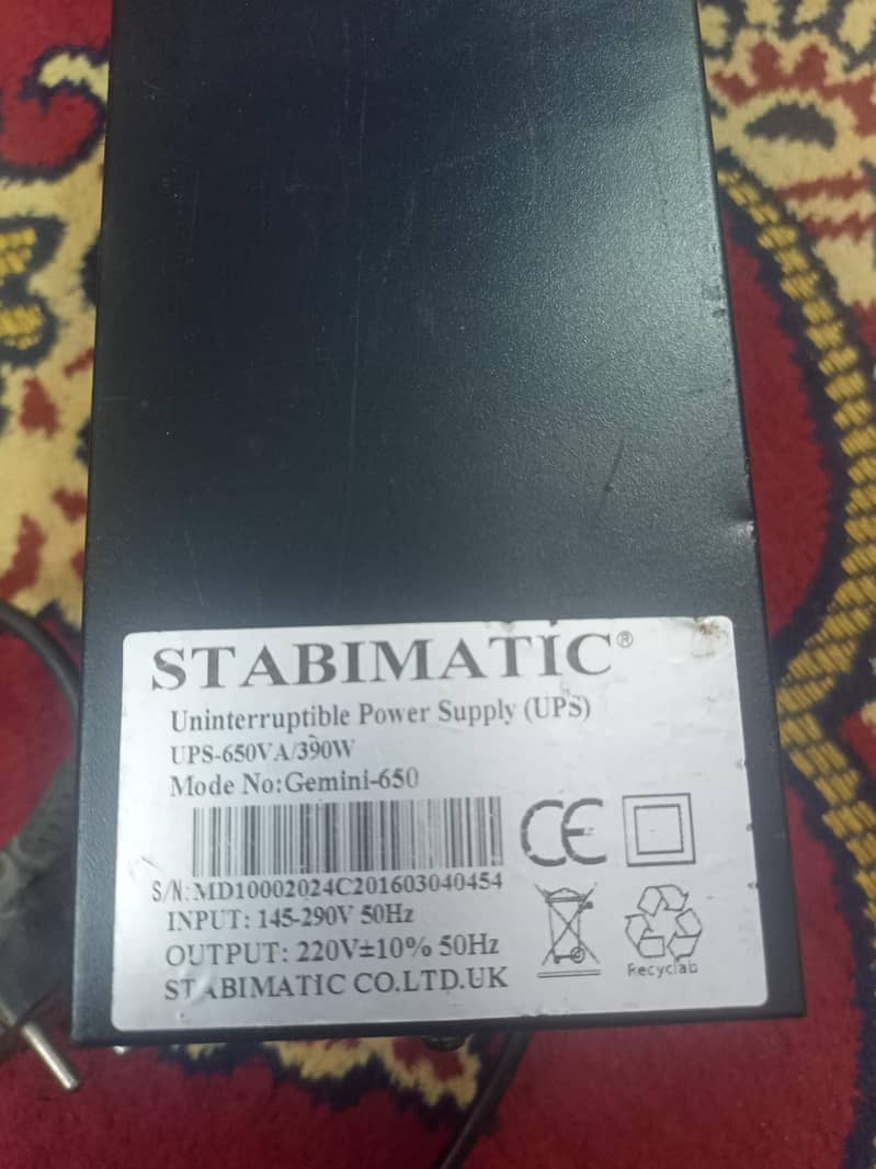 UPS Working Condition 2