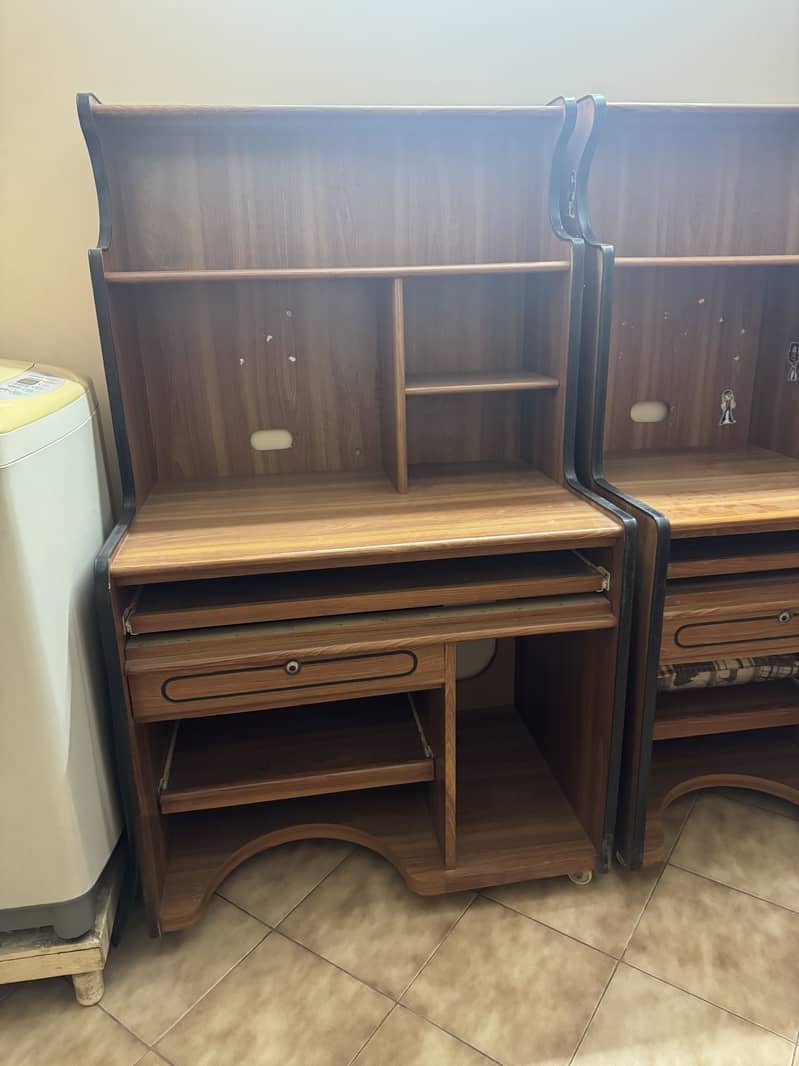 2 Study Tables Solid Wood 2