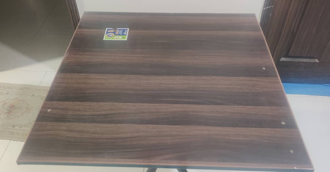 Compact & Sturdy Square Table. 1