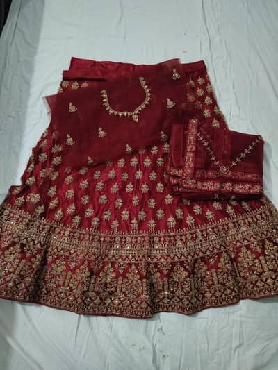 Unstitched Bridal Dress