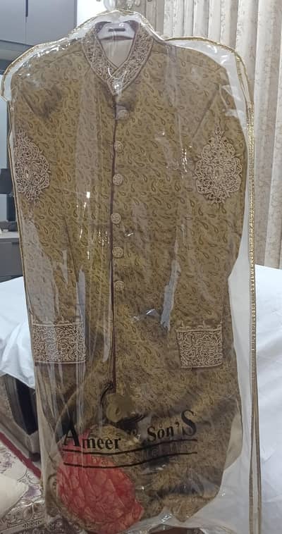 Groom Dress / Wedding  Dress / Groom Wedding Dress / Sherwani / Qulah