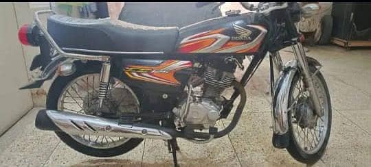 Honda CG-125 2022 karachi No