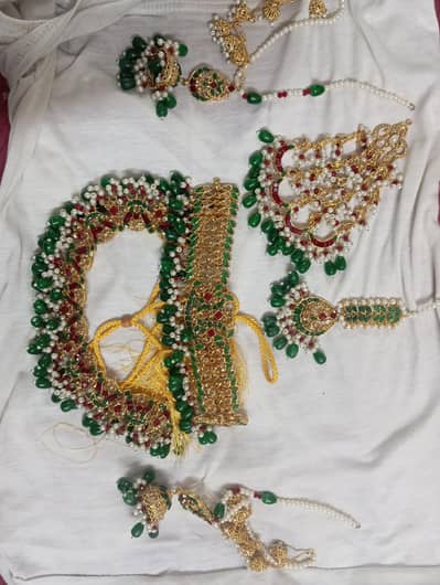 bridal set, shadi k set, jewellery