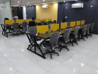 Workstation Per Seat 3850 Office Tables Furniture and Office Chairs