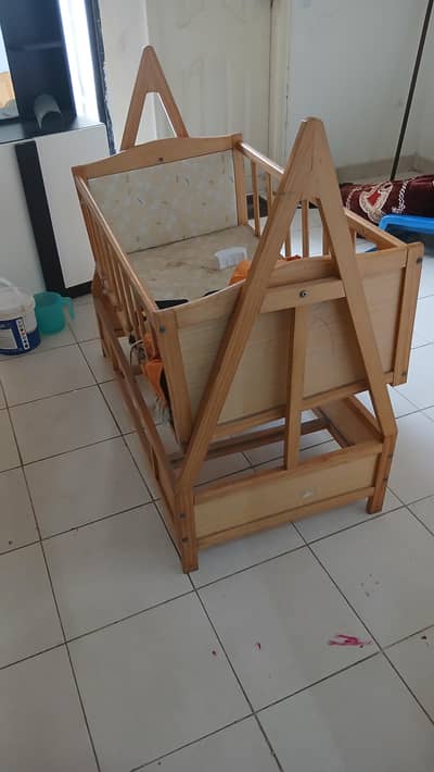Baby 2 in 1 Cot/Swing