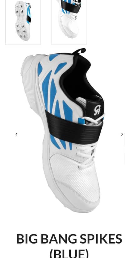 CA cricket spikes used 11 Uk size