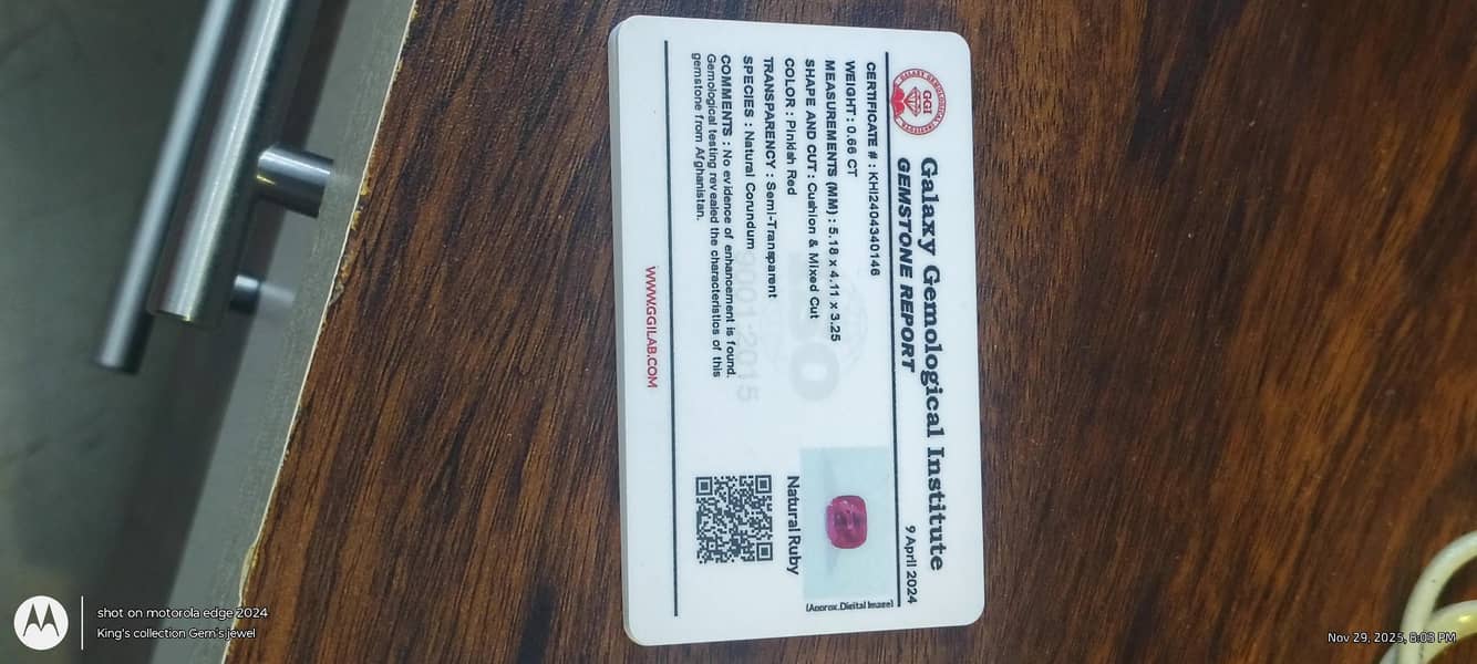 Natural Ruby Afghan Ruby Burma 3