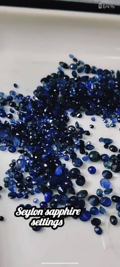 Gem's stone seylon sapphire kashmiri  Afghanistan