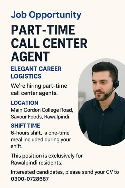 Hiring: Part-Time Call Center Agents – Savour Foods