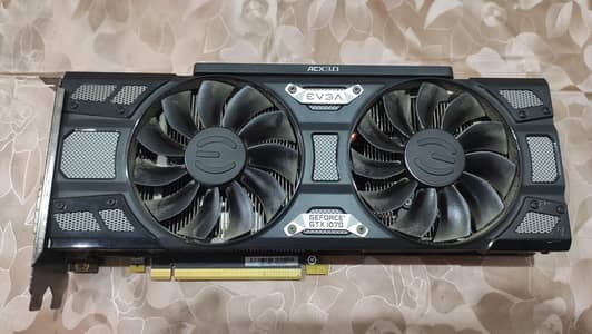 EVGA GTX 1070 8GB 256bits Black Edition