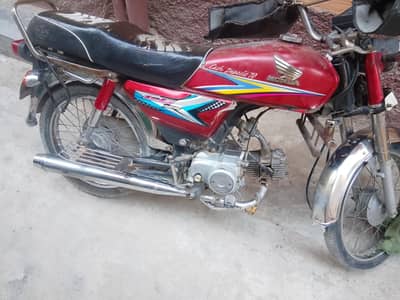Honda cd70 original red color
