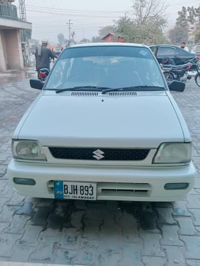 Suzuki Mehran VXR 2012 Islamabad number