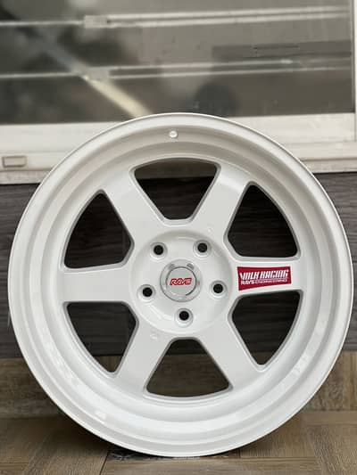 Rays Te37 18 inch 114 PCD Alloy Rims For Honda Markx Civic