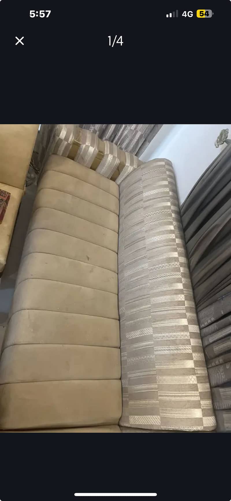 L Shaped sofa 1
