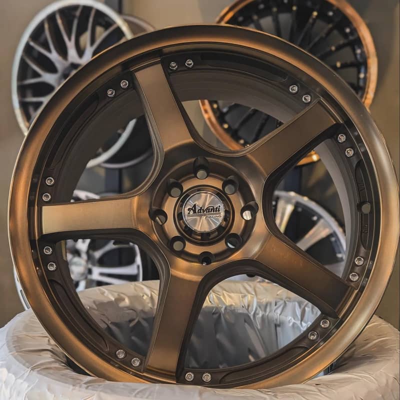 17x4 nuts rims multi pcd Honda & Toyota | Best price in Pakistan ...