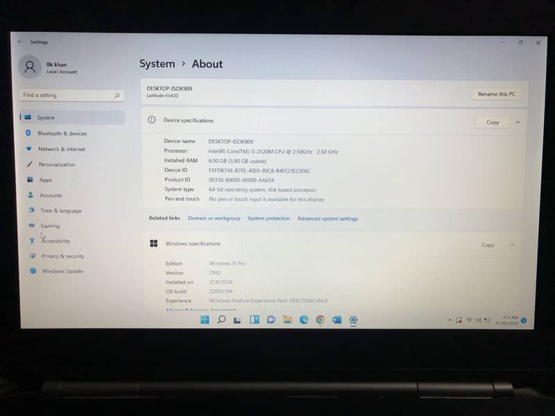 Dell Core i5 2nd generation 1