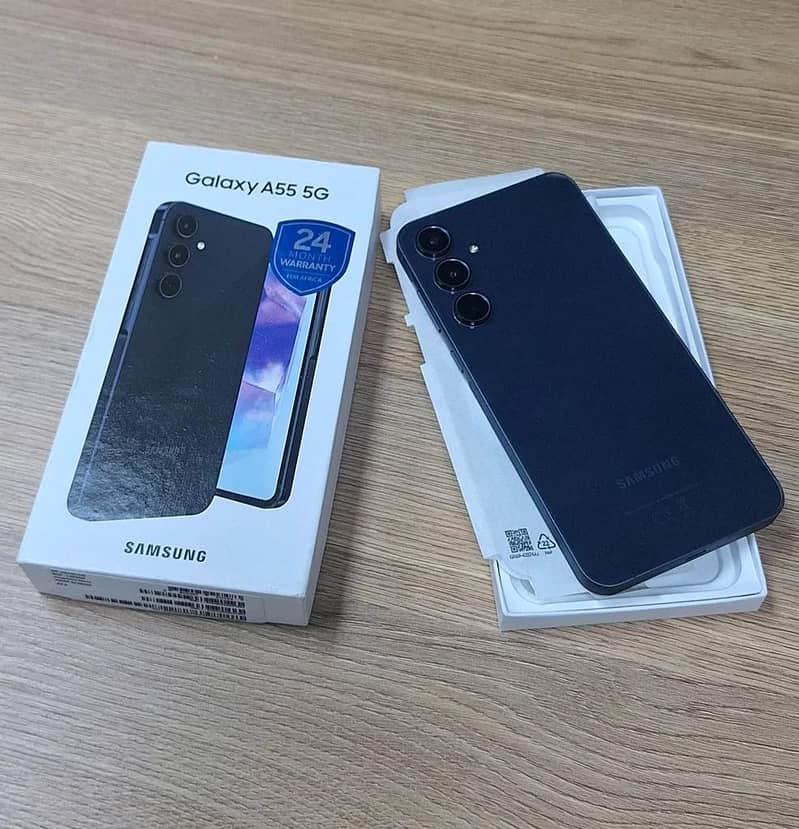 Samsung A55 PTA approved with box - Mobile Phones - 1108954819