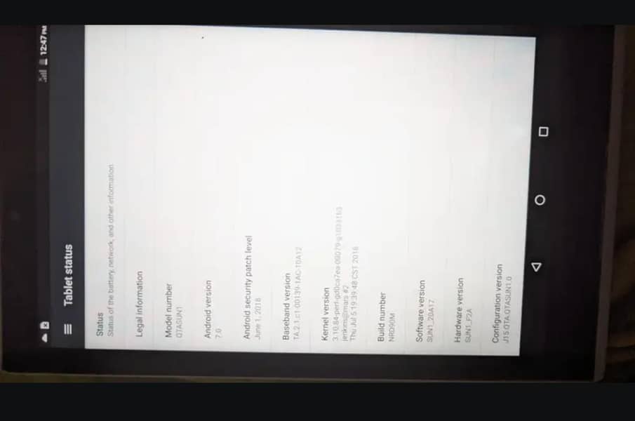 tablet all apps working 1