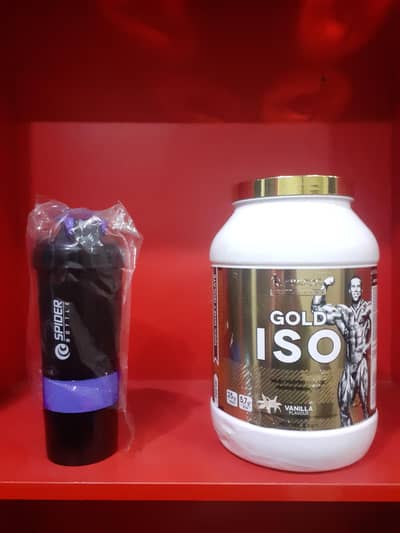 Nutrition fuel offer 100%orignal USA made Gold ISO with shaker
