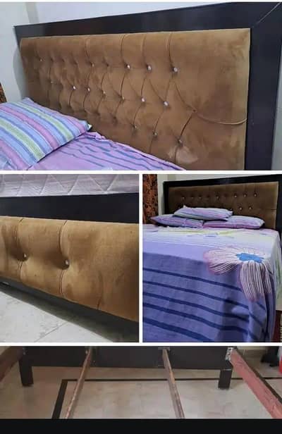 Queen size Bed with out Metters condition okay