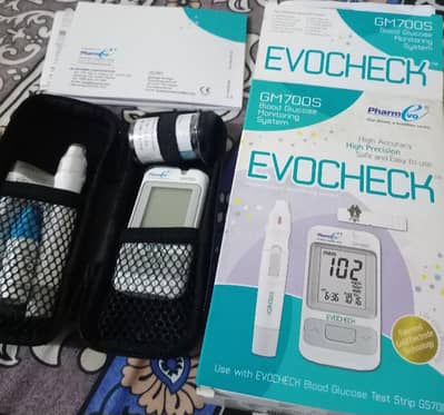 evocheck Blood glucose monitor imported
