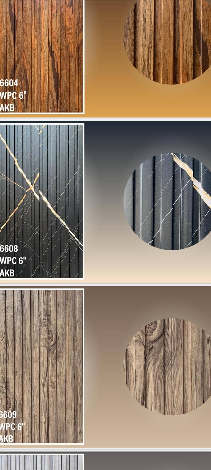 WPC panels, Wallpapers,,Ceiling Available with fitting 0