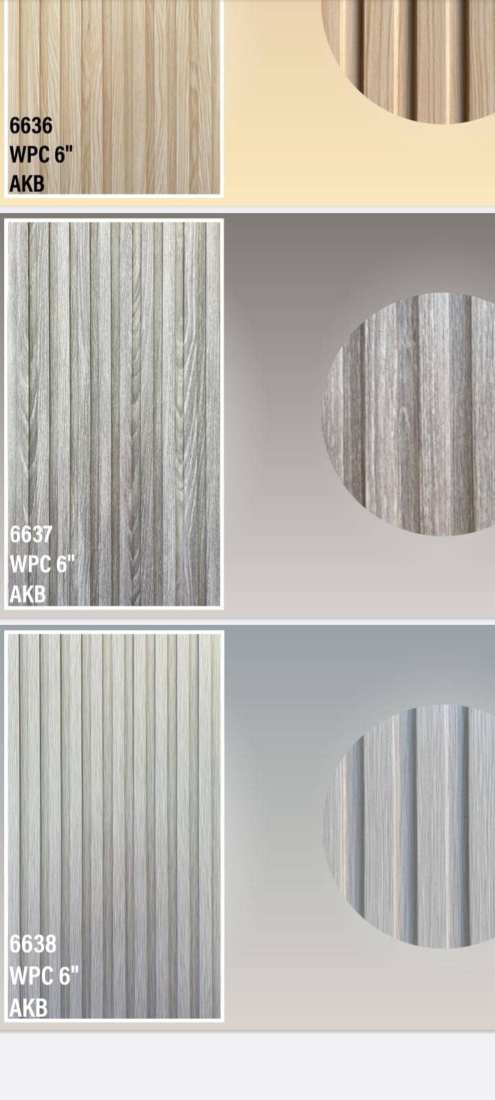 WPC panels, Wallpapers,,Ceiling Available with fitting 1