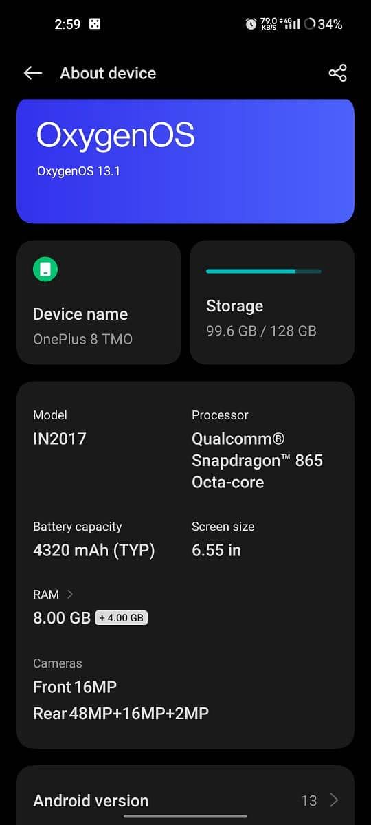 OnePlus 8 TMO 0
