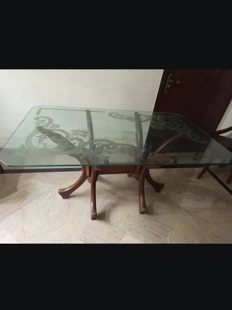 Glass Dining table 1