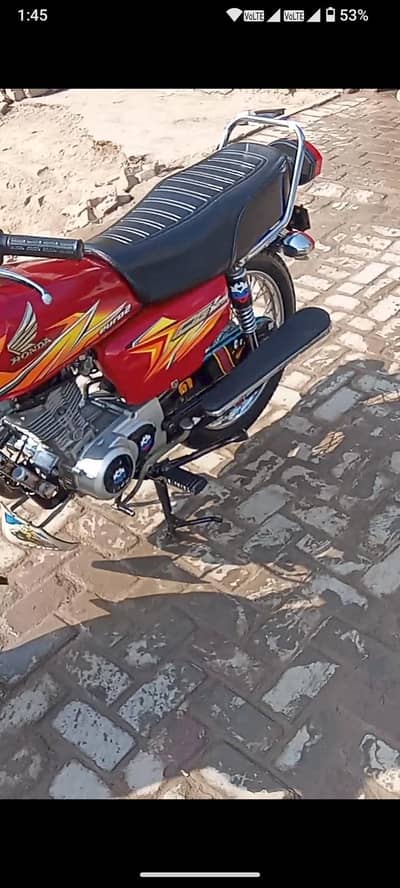 HONDA CG 125/2021 MODEL,/ 26000 KM CHLI H