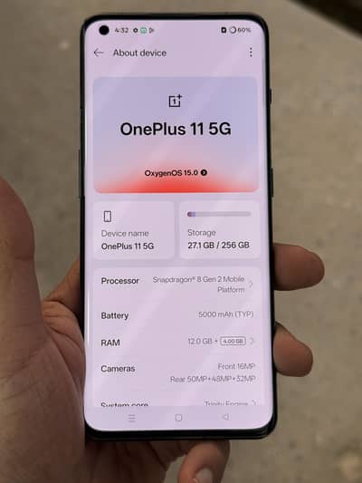 One plus 11 PTA