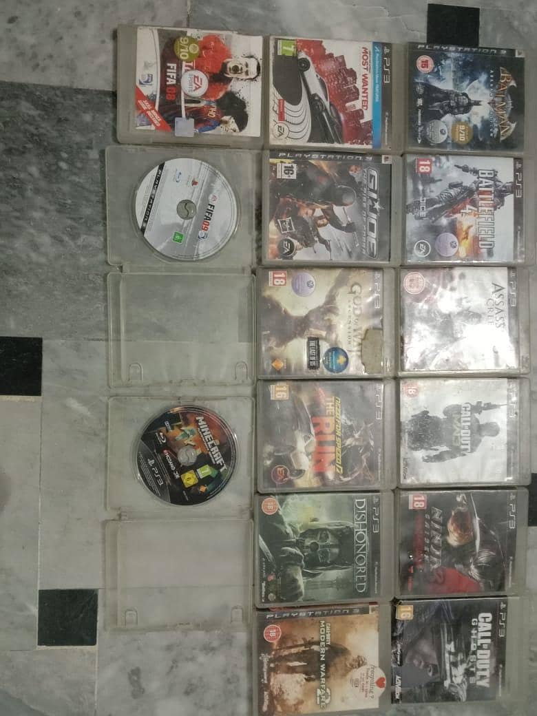 PS3 games disk 2