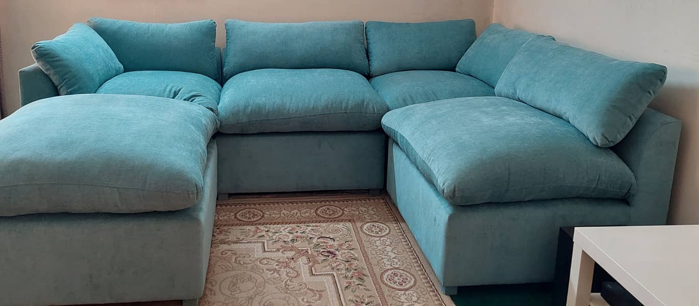 Sectional sofa , cloud sofa. 2