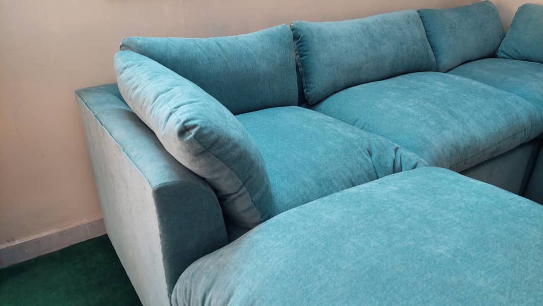 Sectional sofa , cloud sofa. 3