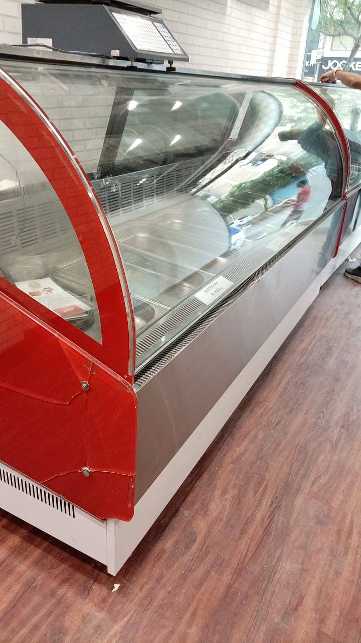 Commercial Display Counter Freezer For Sale – Stainless Steel ...