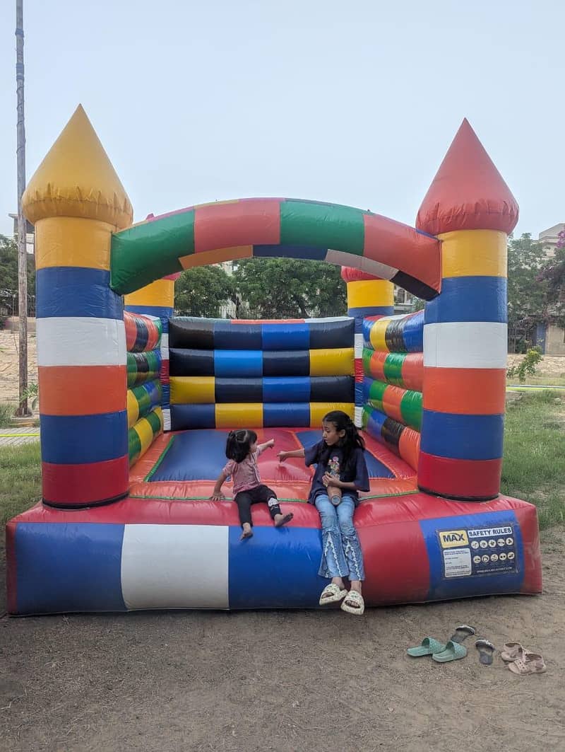 jumping slides and castle 7