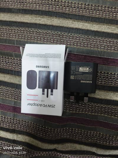 Samsung Adapter 25w For Sale (3 pin)