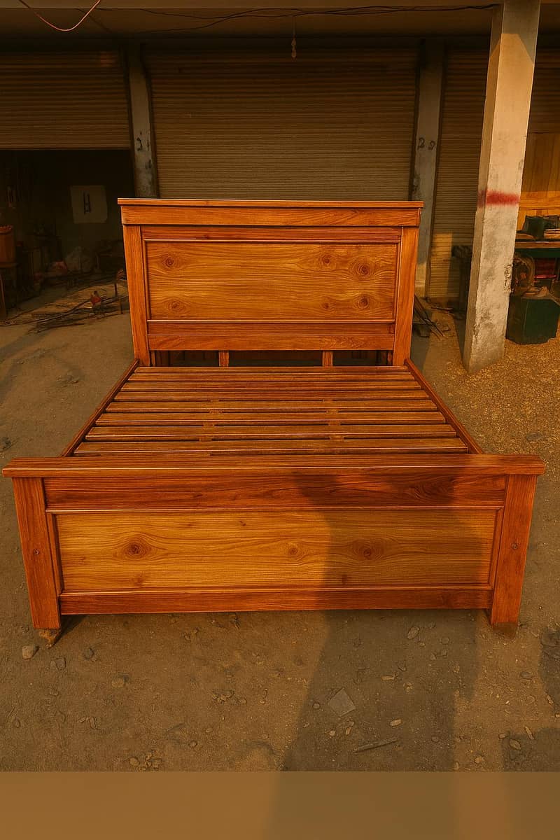 Solid Wood Bed Set | Premium Quality | Custom Made 0