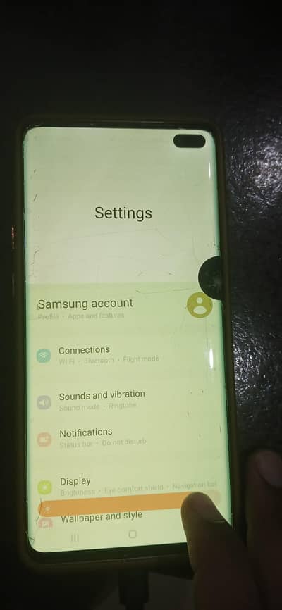SAMSUNG S10 PLUSE 6/128 NON PTA(Only Board with cameras)