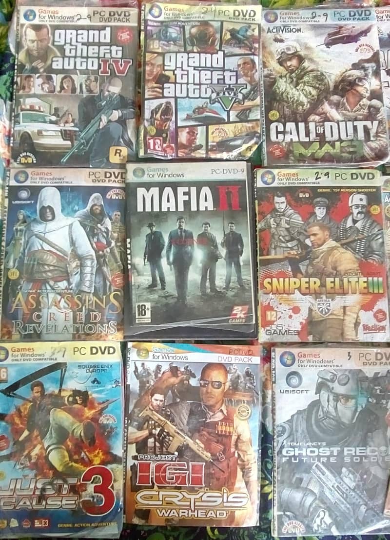 PC DVD games 0