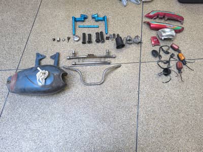 Different Bike Parts and Accessories