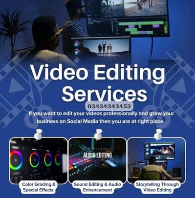 professional video editing
