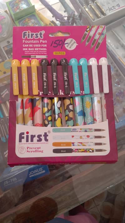 First ink pen full box