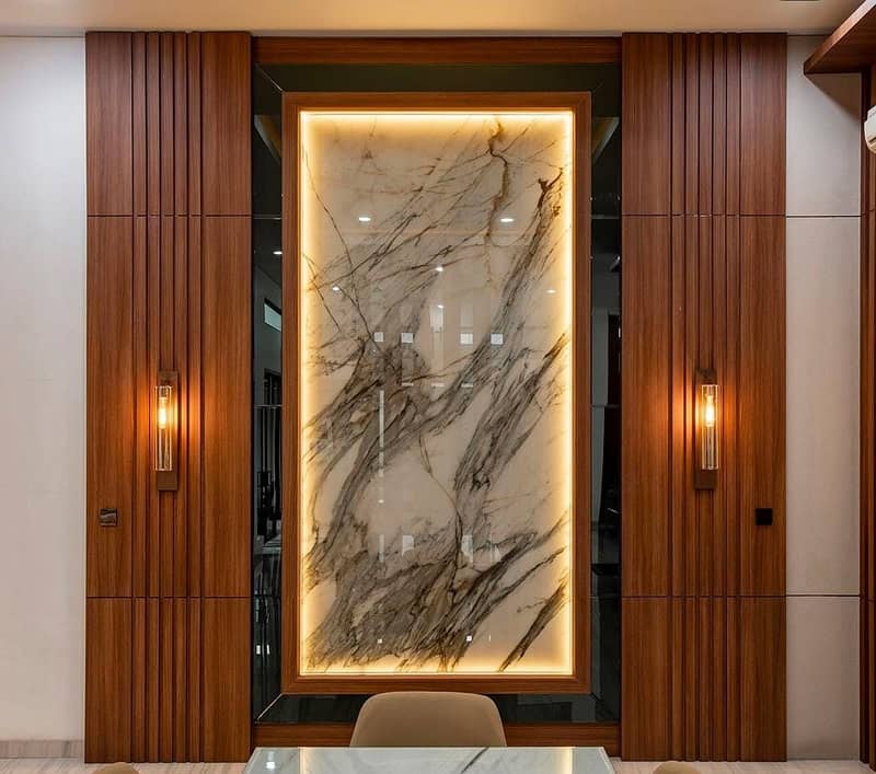 Wpc wall panels | PVC wall panels| Solid wall panel | Uv marble sheets 4