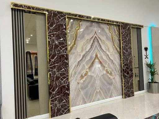 Wpc wall panels | PVC wall panels| Solid wall panel | Uv marble sheets 9