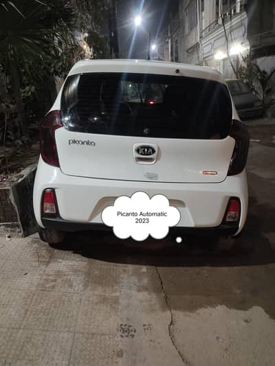 KIA Picanto 2023 A/T 1.0 White Color