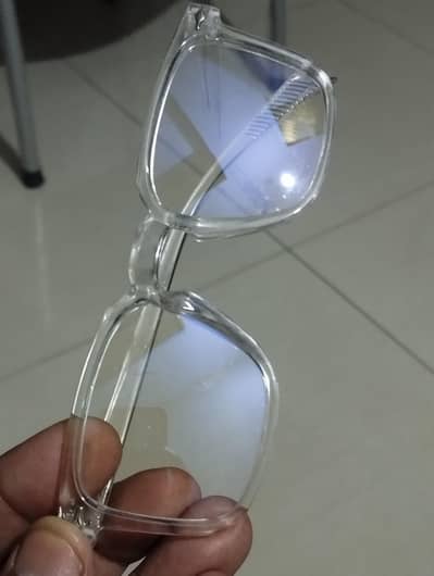 Leather Wallets ) CLEAR  WHITE ‍ GLASSES. , F0R.  BIKERS  - -299